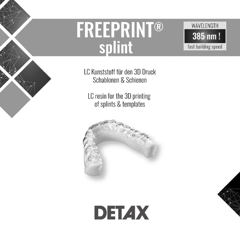 Detax FREEPRINT split Instructions for use