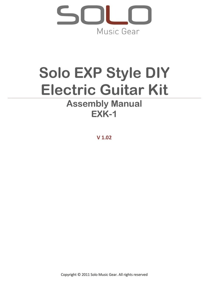 Solo Music Gear EXK-1 Assembly manual