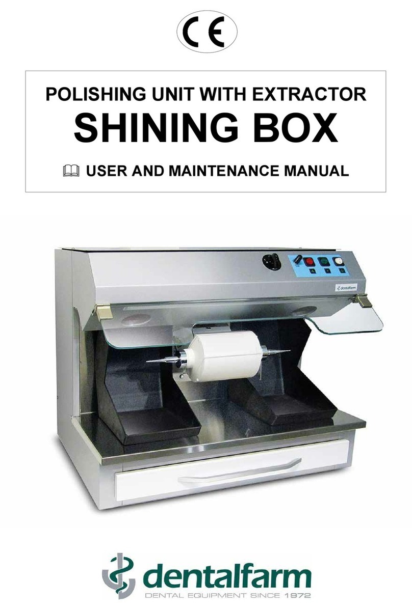 dentalfarm SHINING BOX User and maintenance manual