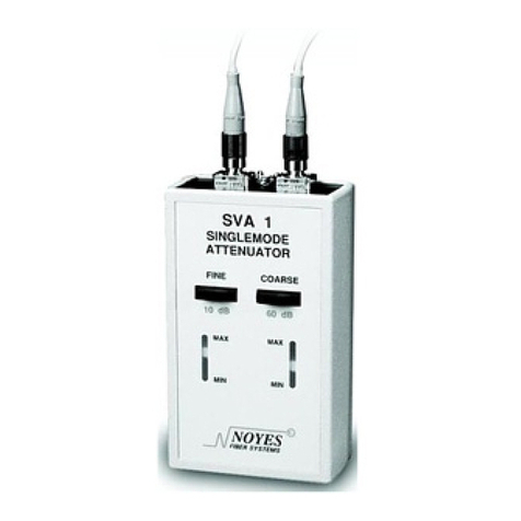 Noyes SVA 1 user guide