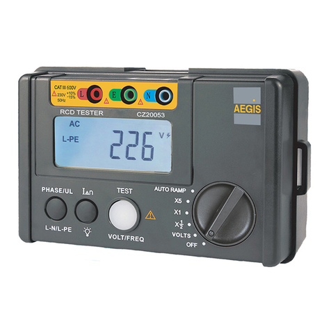 Aegis CZ20053 operating manual