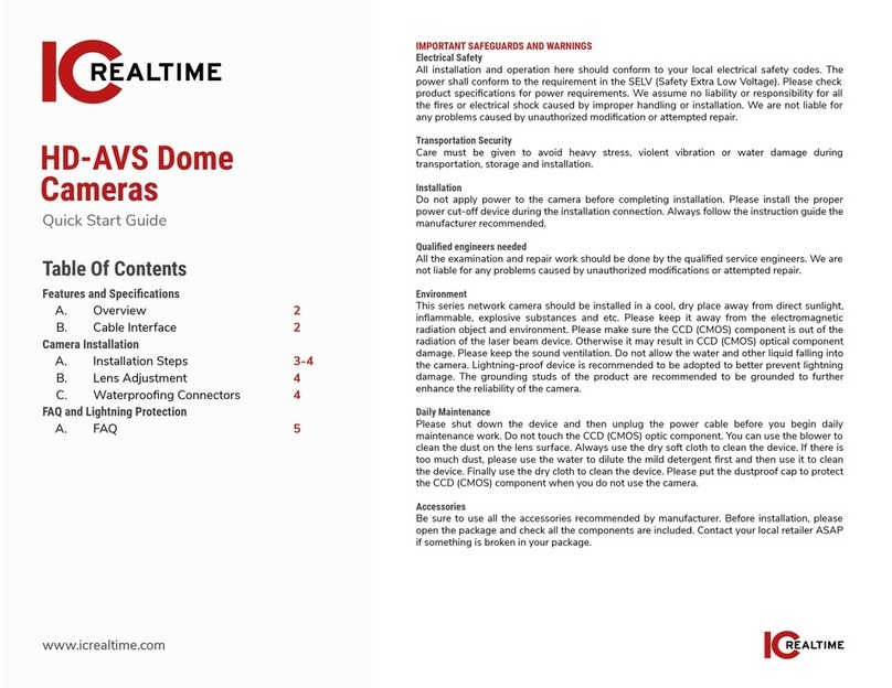ICRealtime HD-AVS User manual