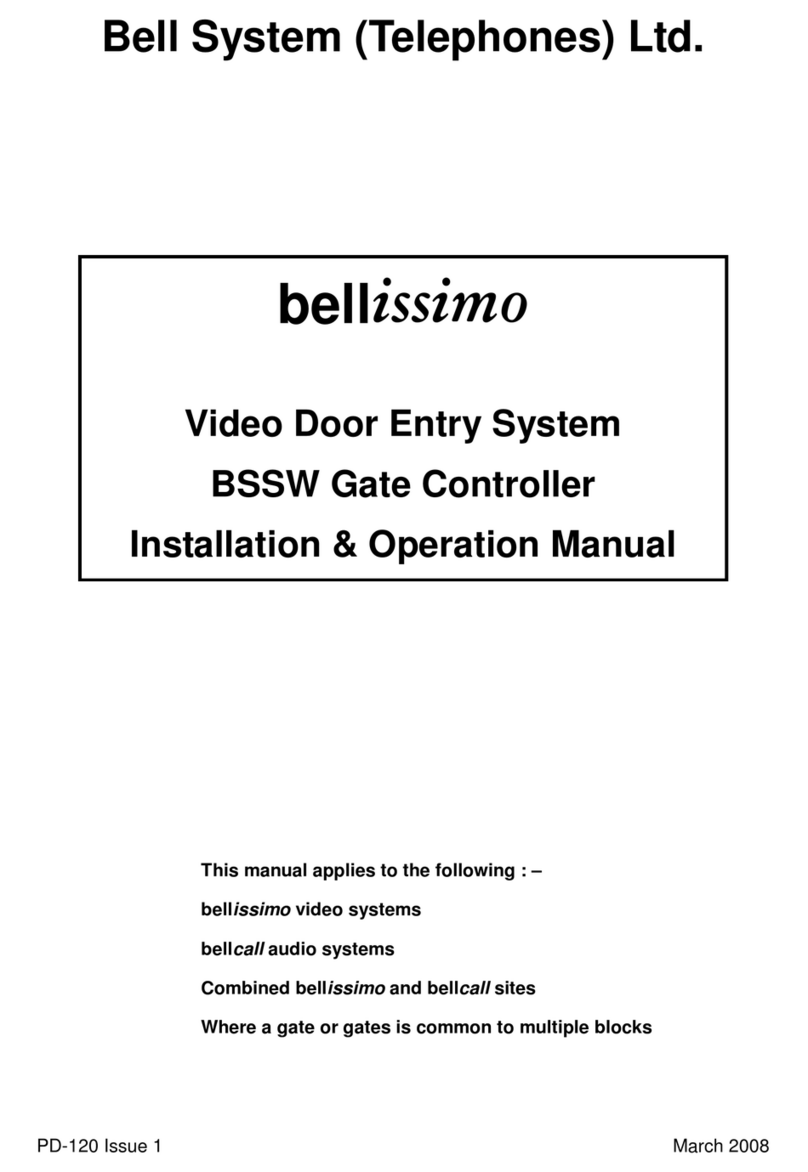 Bell System bellissimo User manual