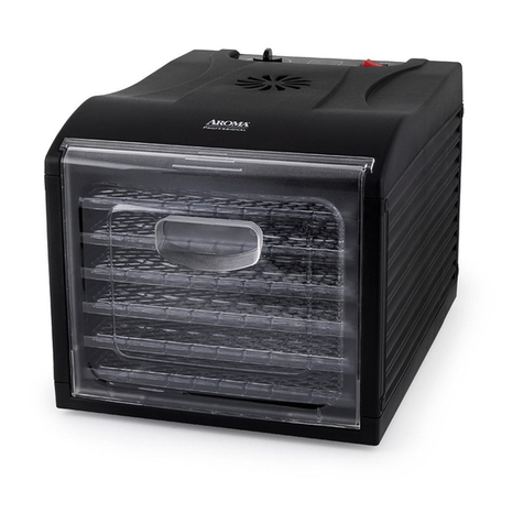 Aroma Professional AFD-815B instruction manual