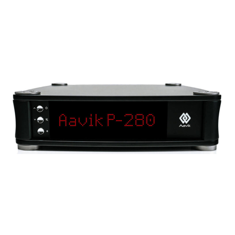 AAVIK P-280 User manual
