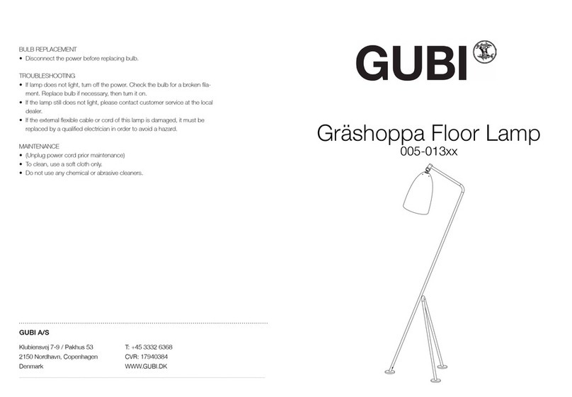 GUBI Gräshoppa quick start guide