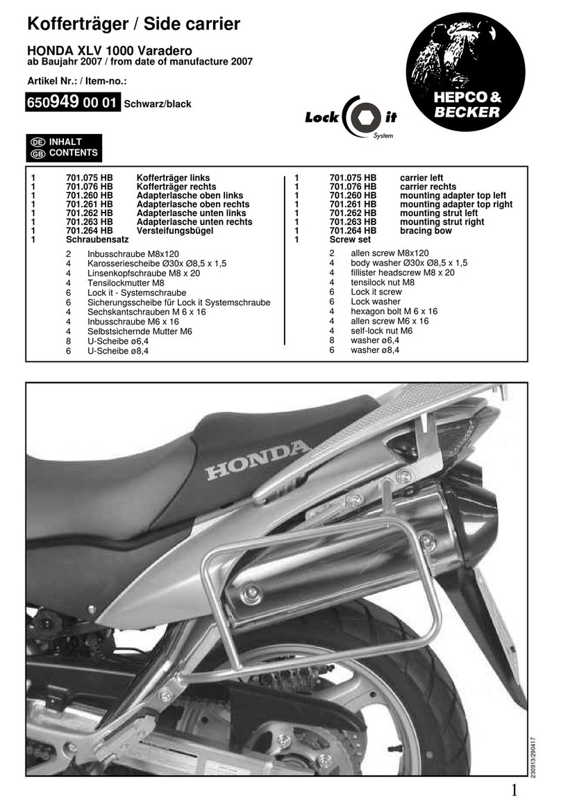 hepco & becker 650949 00 01 User manual hepco & becker 650949 00 01 User manual