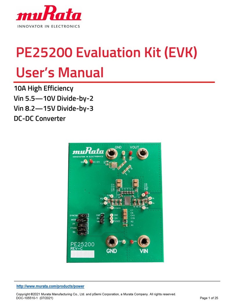 Murata PE25200 user manual
