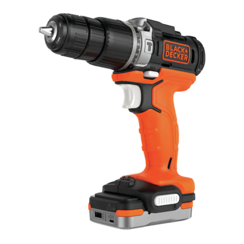 BLACK DECKER BDCHD12 manual