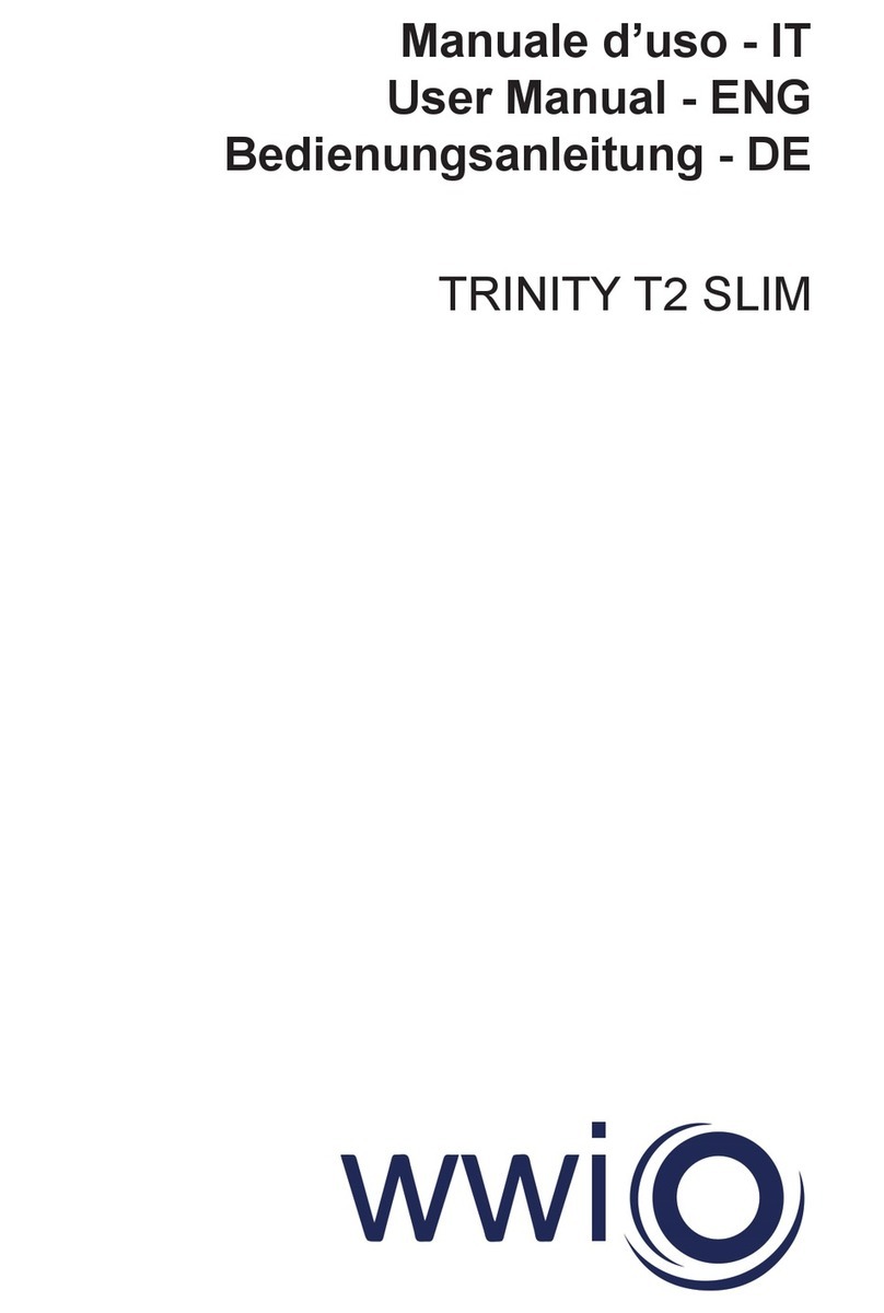 wwio TRINITY T2 SLIM User manual