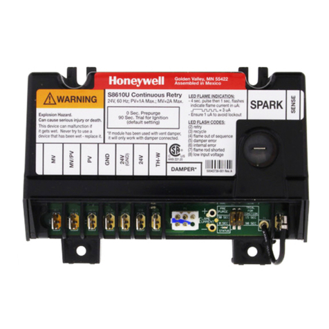resideo S8610U Quick reference guide