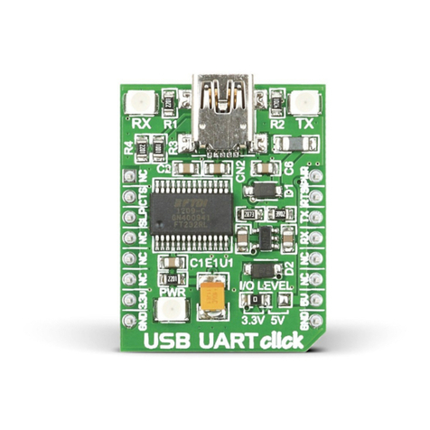 mikroElektronika USB UART click User manual