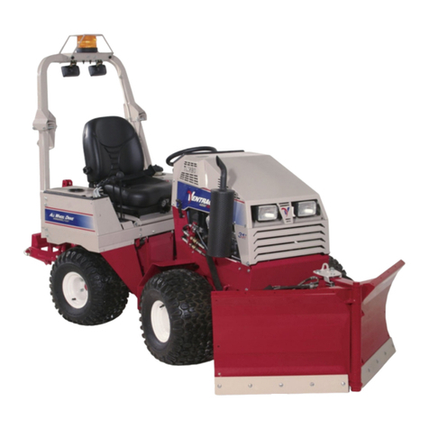 Ventrac KV550 V-BLADE Owner/operator's manual & parts list