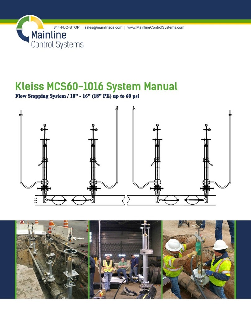 MAINLINE Kleiss MCS60-1016 User guide