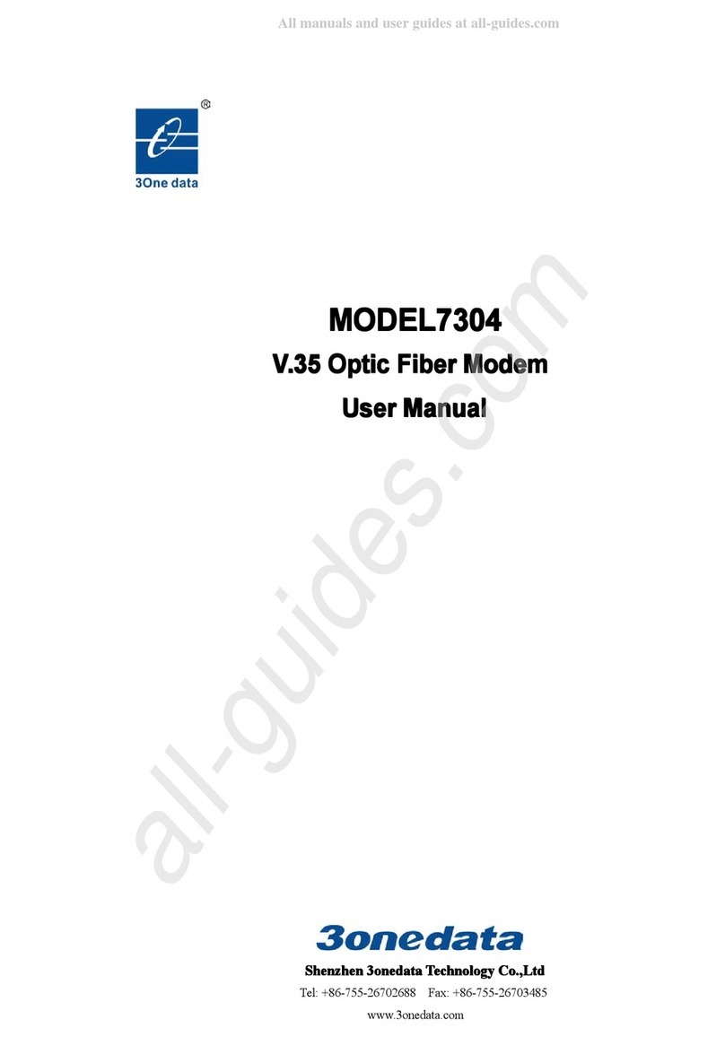 3One data 7304 user manual
