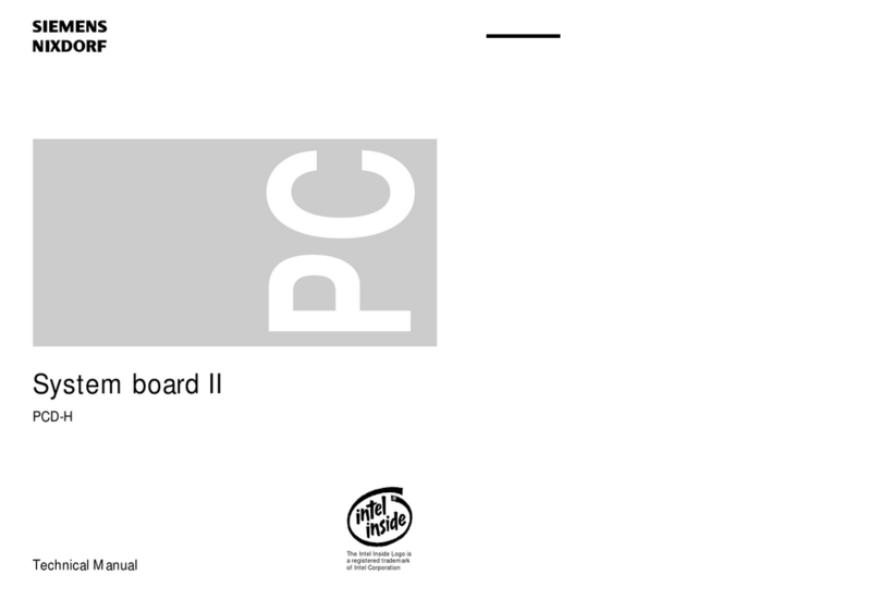 Siemens Nixdorf D802-C Technical manual