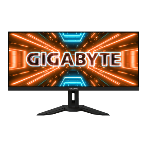 Gigabyte M34WQ User manual