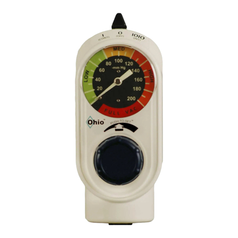 Ohio Medical Push-To-Set PTS-ISU User manual
