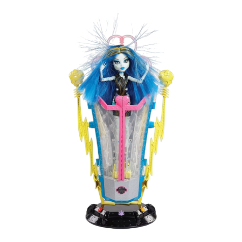 Mattel Monster High BJR46 instructions