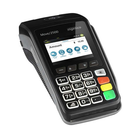 Ingenico Move 2500 User manual