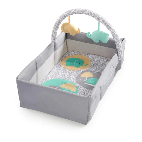 ingenuity TravelSimple Bed & Play Mat User manual