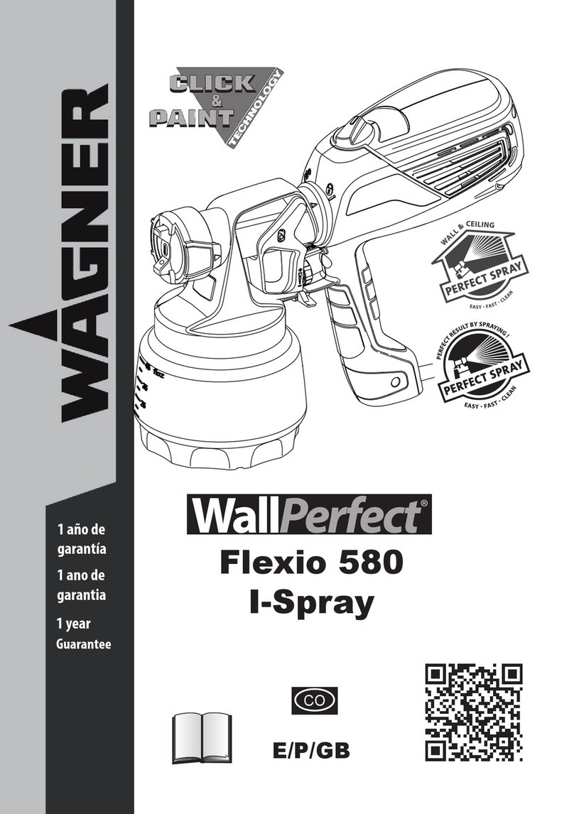 WAGNER WallPerfect Flexio 580 I-Spray User manual WAGNER WallPerfect Flexio 580 I-Spray User manual