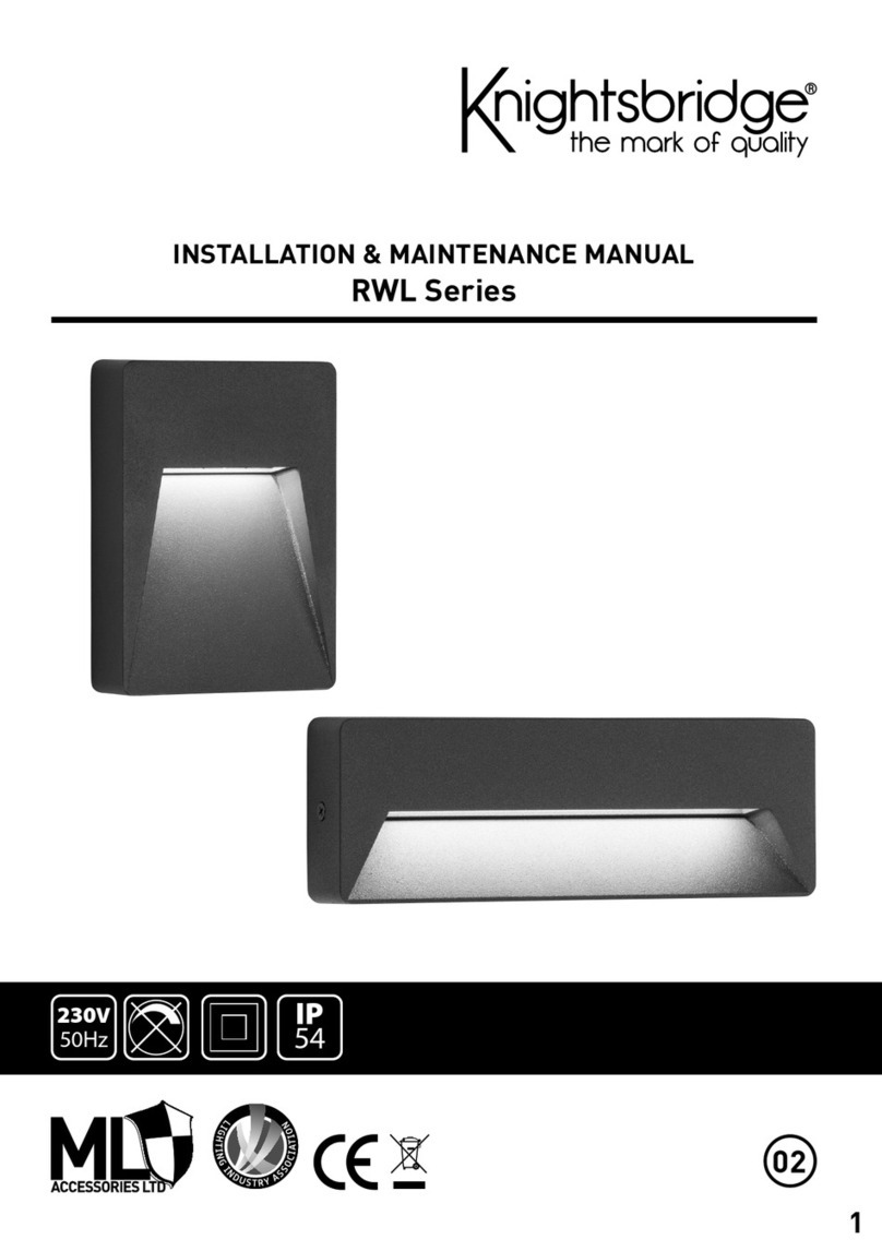 Knightsbridge RWL Series Instruction Manual