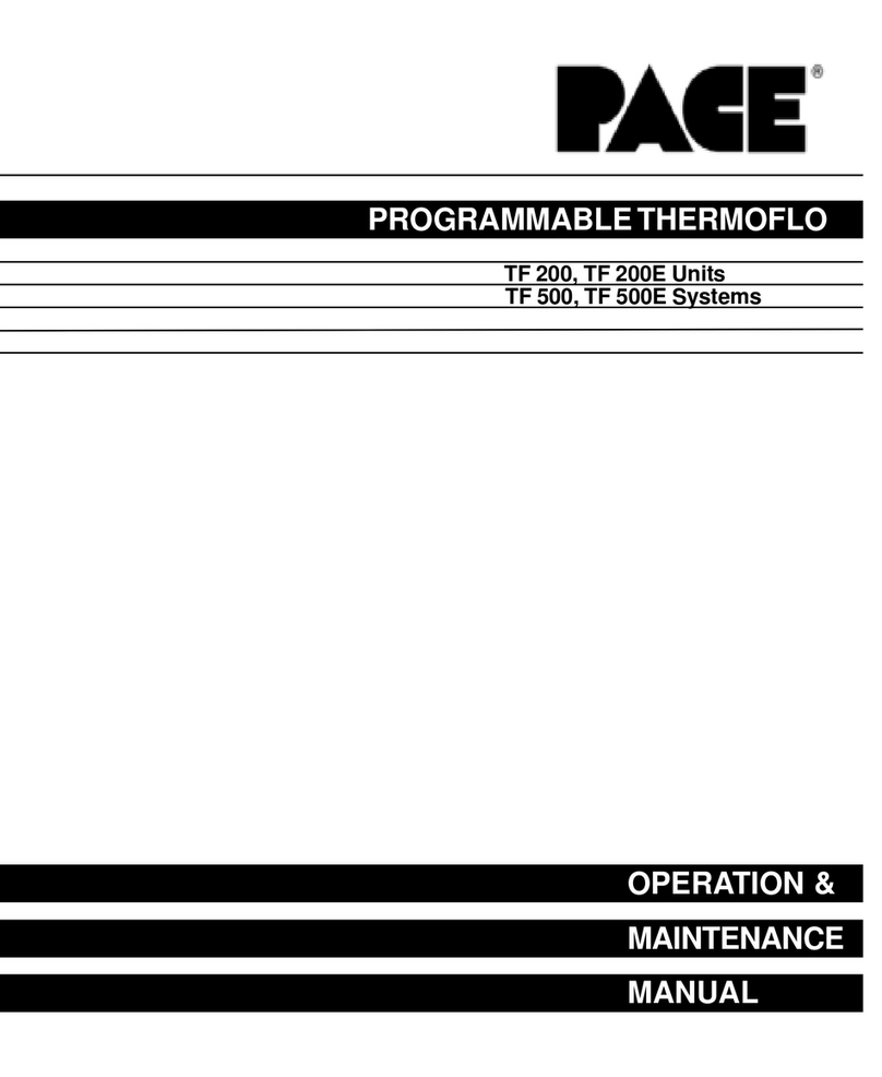 Pace TF 200 Manual