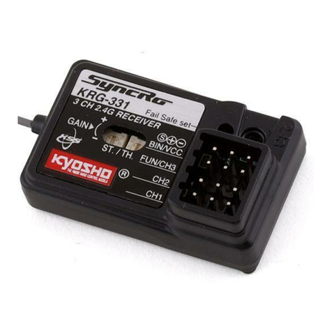 Kyosho Syncro KRG-331 User manual