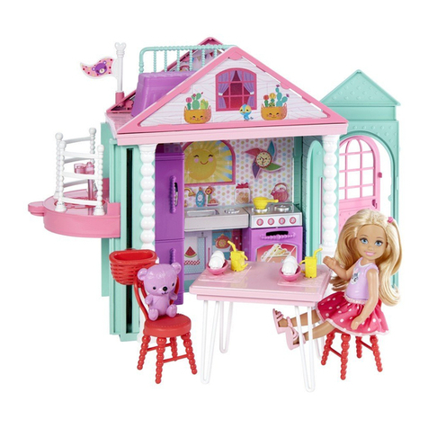 Mattel Barbie DWJ50 User manual