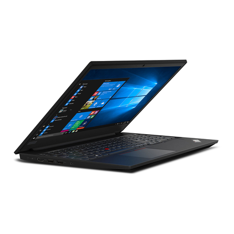 Lenovo ThinkPad E595 Setup guide