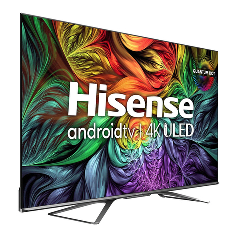 Hisense U88G Series User manual