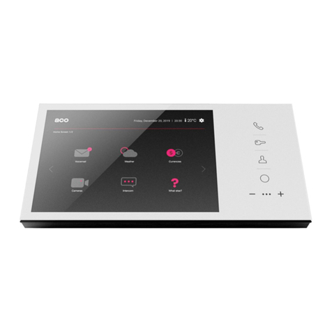 ACO GLASS-IP-7 User guide
