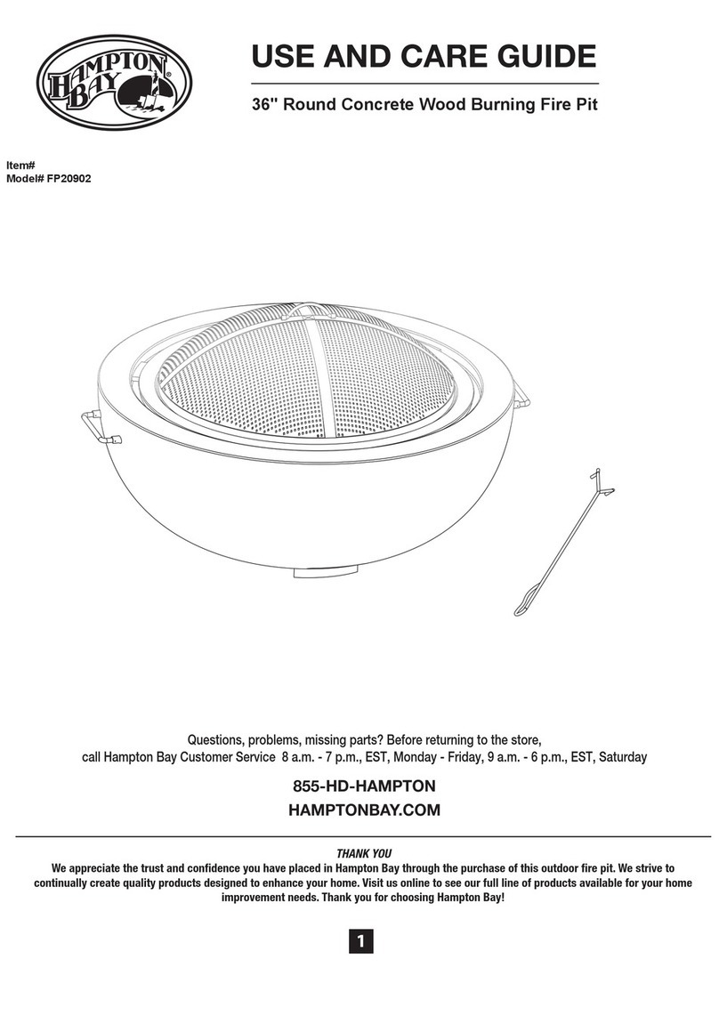HAMPTON BAY FP20902 User manual HAMPTON BAY FP20902 User manual