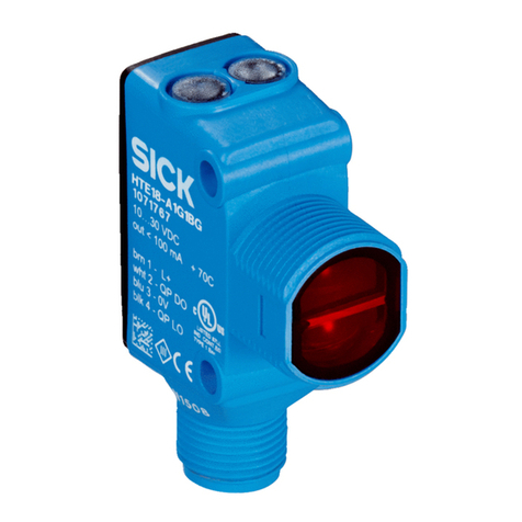 SICK HTE18 Series operating instructions