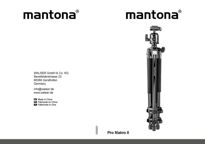 mantona Pro Makro II instruction manual