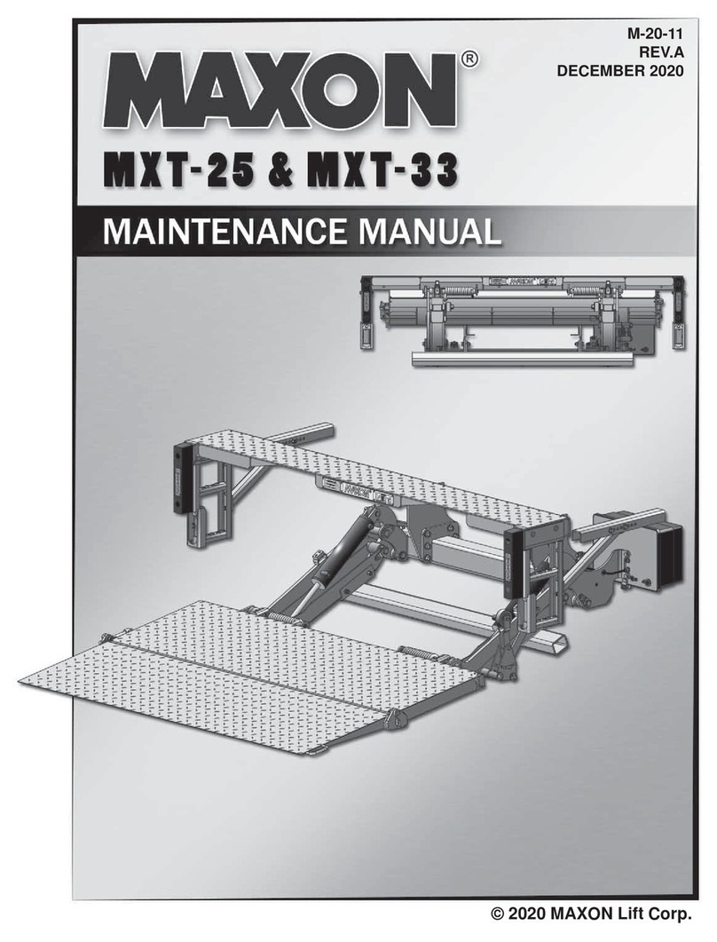 Maxon MXT-25 User manual Maxon MXT-25 User manual