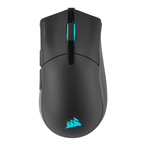 Corsair SABRE RGB Pro User manual