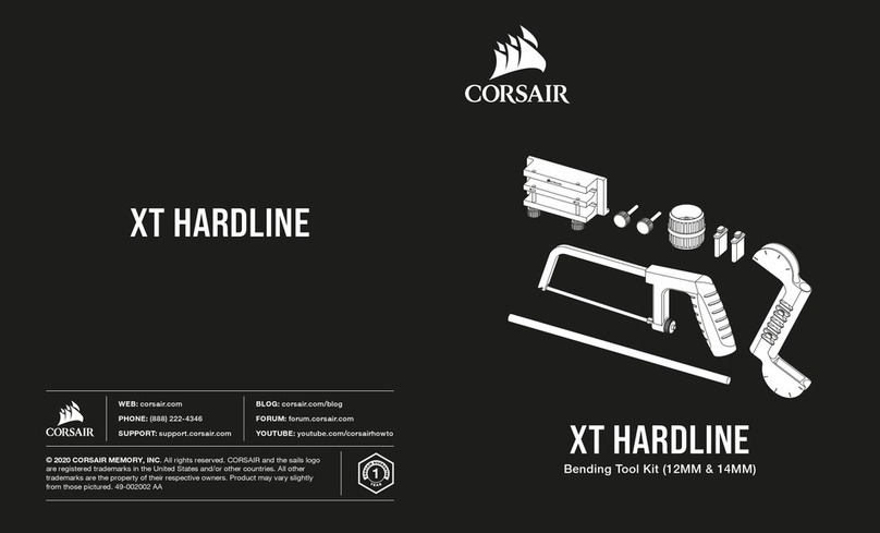 Corsair XT HARDLINE User manual