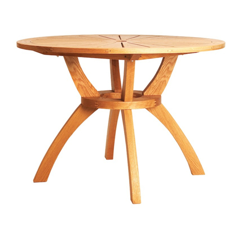 Minwax PATIO TABLE quick start guide