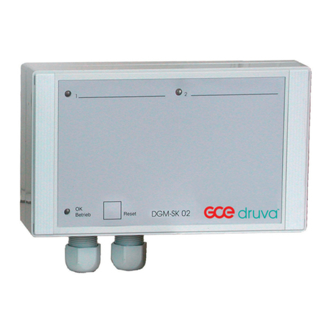 GCE druva DGM-SK02 Instructions for use