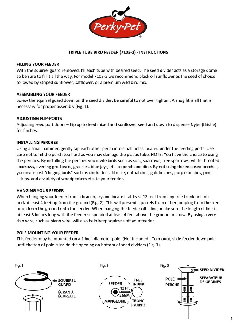 Perky-Pet 7103-2 instructions