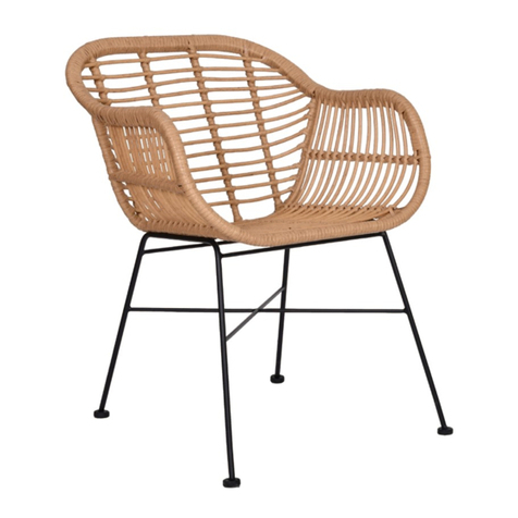 Garden Trading Set of 2 Hampstead Chairs CHRA03 User manual Garden Trading Set of 2 Hampstead Chairs CHRA03 User manual