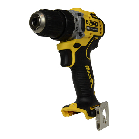 DeWalt XR Li-Ion DCD701 User manual
