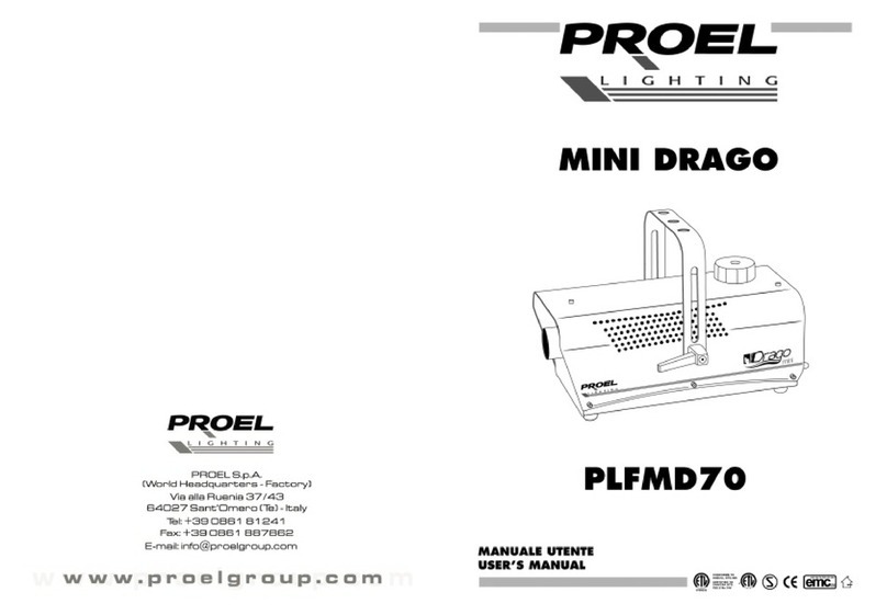 PROEL Mini Drago User manual