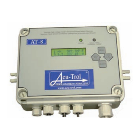 Pentair Pool Products Acu-Tol AT8 Installation and operation guide