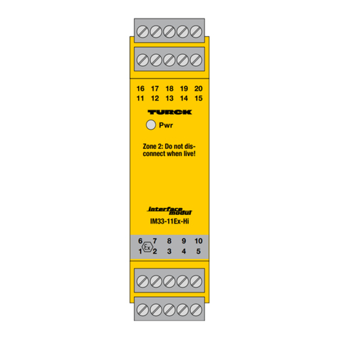 turck HART IM33-11Ex-Hi User manual