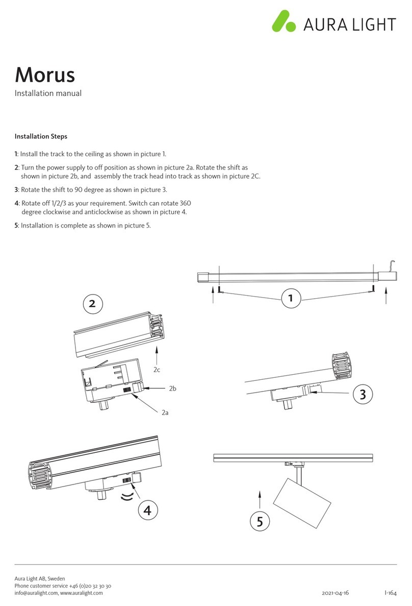 Aura Light Morus installation manual