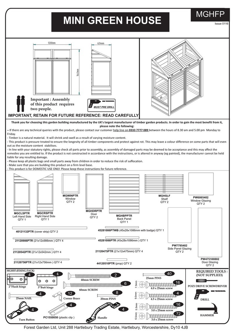 Forest garden MGHFP quick start guide