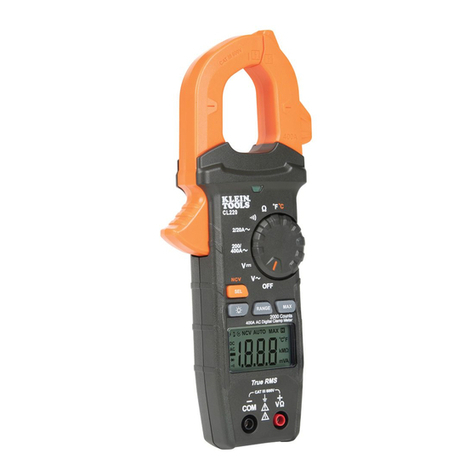 Klein Tools CL220 instruction manual